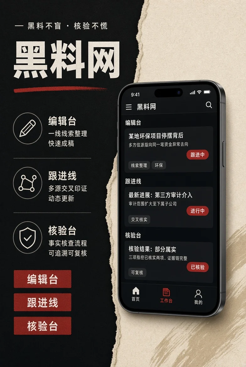 黑料网APP界面说明